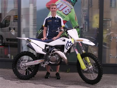 Raphael und seine neue Husqvarna TC 125/2019