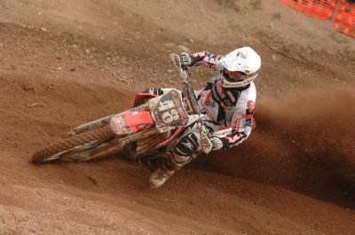 Günter mischt mit den WM Fahrern mit, Andreas durch Verletzung Out!