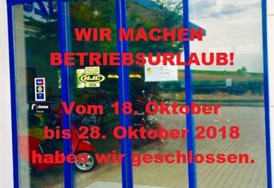 BETRIEBSURLAUB