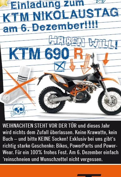 KTM-Nicolaustag  Bild 1: KTM-Nicolaustag