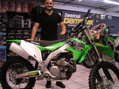 Neue KX 450 übergeben!