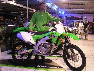 Auslieferung einer neuen KX 250