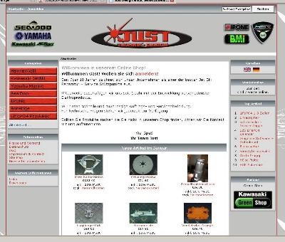 New ONLINE SHOP JetSki + Elektro