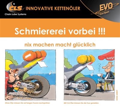 CLS Stützpunkthändler! Kettenöler Made in Germany!