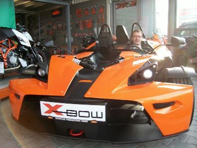 KTM X-Bow steht am 04.07. zur Probefahrt bereit!!!