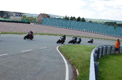 Rennstrecken Training in Hockenheim am Montag, 31.08.2009