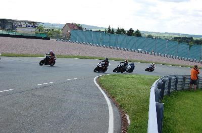 Rennstrecken Training in Hockenheim am Montag, 31.08.2009