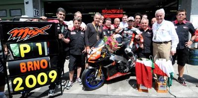 aprilia Sieg - Superbike Brünn