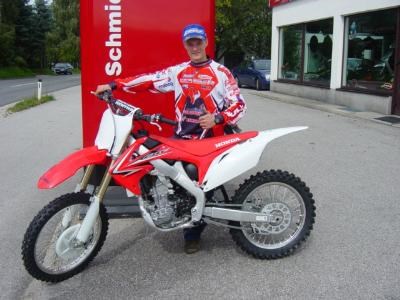 Die neuen 2010er HONDA CRF 250 und 450 Modelle sind eingetroffen!