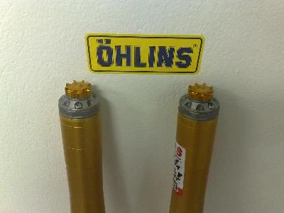 Öhlins-Fahrwerk für Suzukis die Kleine RM! Bild 3: Öhlins-Fahrwerk für Suzukis die Kleine RM!