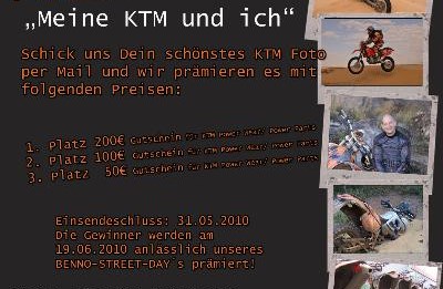 Fotowettbewerb "Meine KTM und ich"
