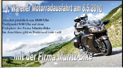 1. Warener Motorradausfahrt