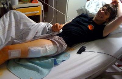 Matze ist im Krankenhaus