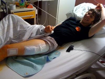 Matze ist im Krankenhaus