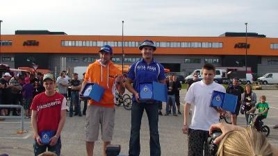 Rudi Bauer gewinnt Supermoto Grenzlandcup in Mattighofen