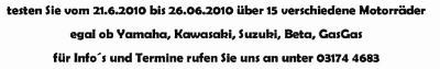 Testwoche &amp; Probefahren vom 21. bis 26. Juni 2010 - Bild 3
