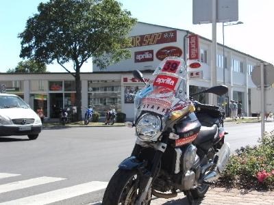 aprilia MANA 850 Begleitfahrzeug bei Österreich Radrundfahrt - Bild 2 aprilia MANA 850 Begleitfahrzeug bei Österreich Radrundfahrt - Bild 2