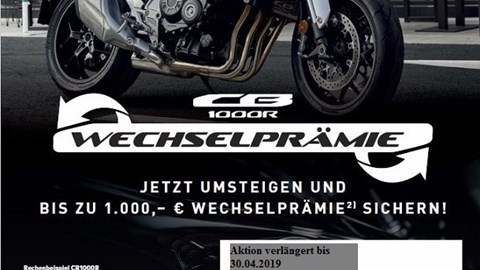 Sie erhalten 1000,00 EUR  Wechselprämie !!!