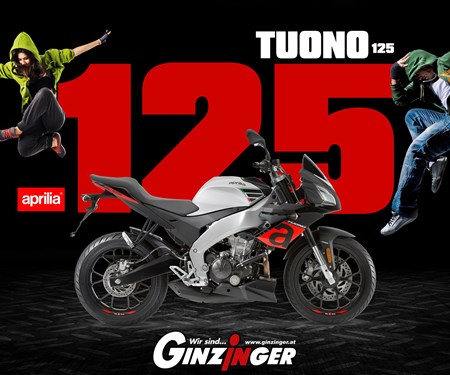 Tuono 125 jetzt um nur € 3.999,-