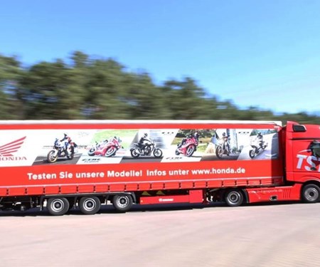 Honda Probefahrt- Truck