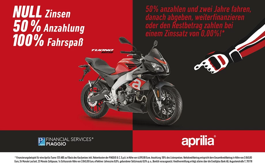 APRILIA PROMO Tuono 125 Bild 1: APRILIA PROMO Tuono 125