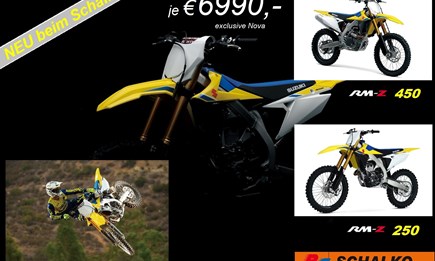 SUZUKI RMZ neu beim Schalko