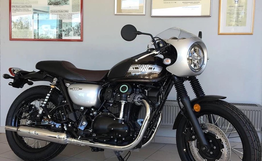 Die neue W800 Cafe Bild 1: Die neue W800 Cafe