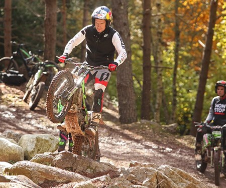 Trialtraining mit Dougie Lampkin