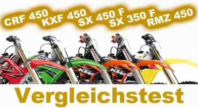MX1 Bikes Vergleichstest 2011