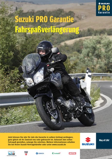 SUZUKI PRO GARANTIE Bild 1: SUZUKI PRO GARANTIE