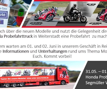 Probefahrttruck & Ausstellung Segmüller, Reinheimer Markt 