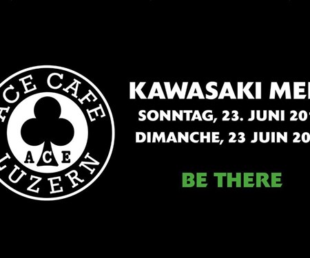 Kawasaki Meet im Ace Cafe Luzern