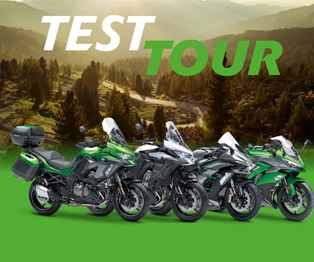 Entdecken Sie die Kawasaki Tourenmodelle