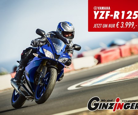 Yamaha YZF-R 125 jetzt in Aktion