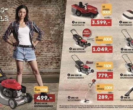Aktionsmodelle Rasenmäher 2019