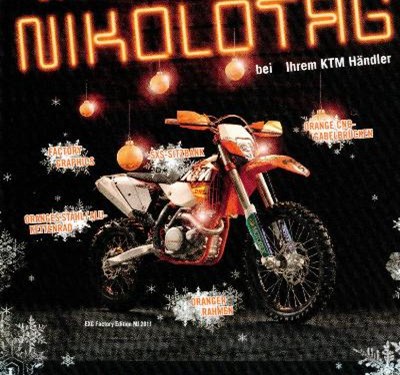 Nikolotag bei KTM Knopper am 4. Dezember