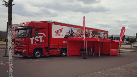 Der Probefahrttruck ist bereit! 