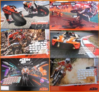 KTM Kalender 2011 KTM Kalender 2011