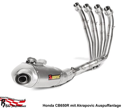 Honda CB 650R/CBR 650R: Neuer Akrapovic jetzt erhältlich!