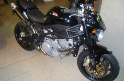 Moto Morini und eine Probefahrt.Achtung:Es besteht erhöhte Suchtgefahr !