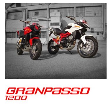 Das Moto Morini Zugpferd Granpasso 1200 erhält für 2010