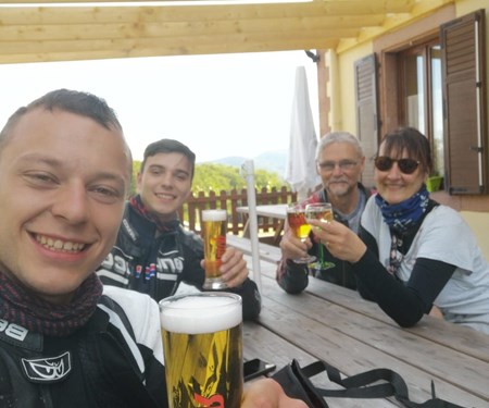 Angekommen in Sainte-Marie-aux-Mines, Frankreich 