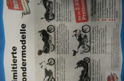 Sondermodelle 50 Jahre Edition zum Jubiläum 