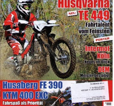 Zeitungsbericht Bräuer KTM 690 Adventure 