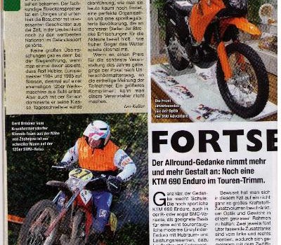 Zeitungsbericht Bräuer KTM 690 Adventure  - Bild 4