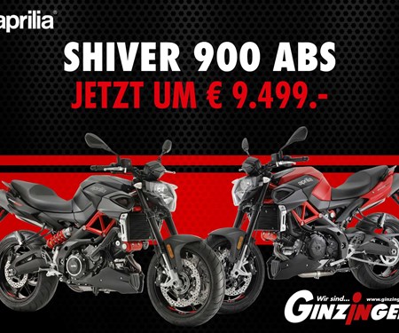 Du suchst ein V2 Nakedbike? Wir bieten die Aprilia Shiver