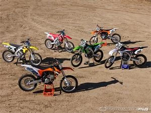 Vergleichstest MX Bikes 2011 Bild 1: Vergleichstest MX Bikes 2011