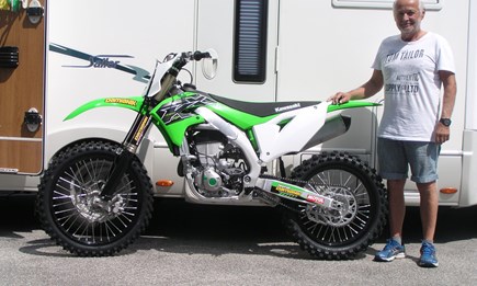 KX 450 zum Geburtstag!
