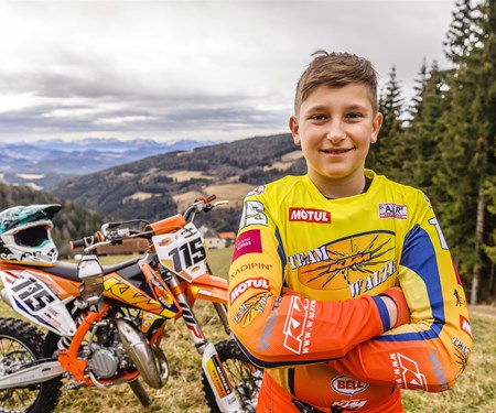Team KTM Walzer Pilot Matthias Stingl unter den Top 15 der MX Jugend ÖM Motocross Staatsmeisterschaft in Schwanenstadt!