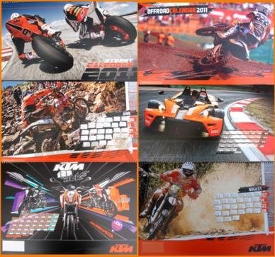 KTM Kalender 2011 Abverkauf KTM Kalender 2011 Abverkauf